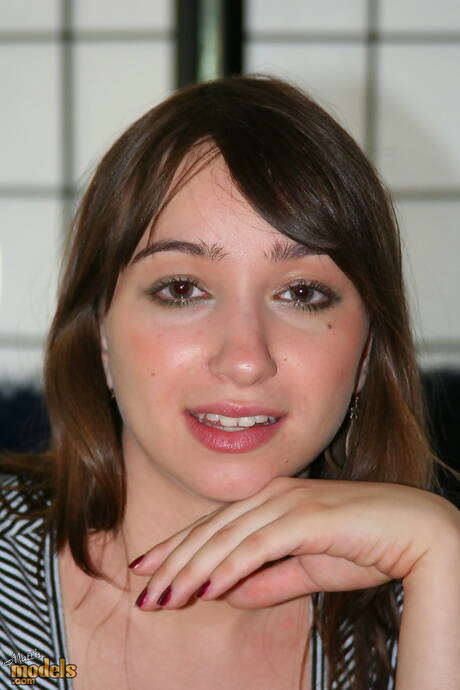 Matts Models picture collection featuring Louisa Lanewood in masturbating porn